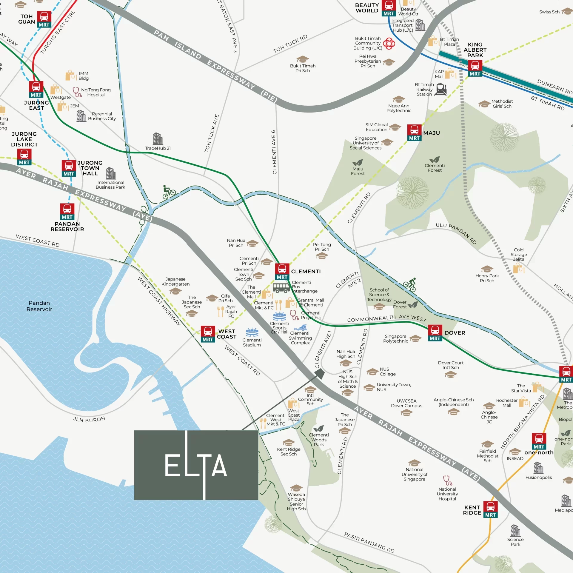 ELTA - Location Map Square